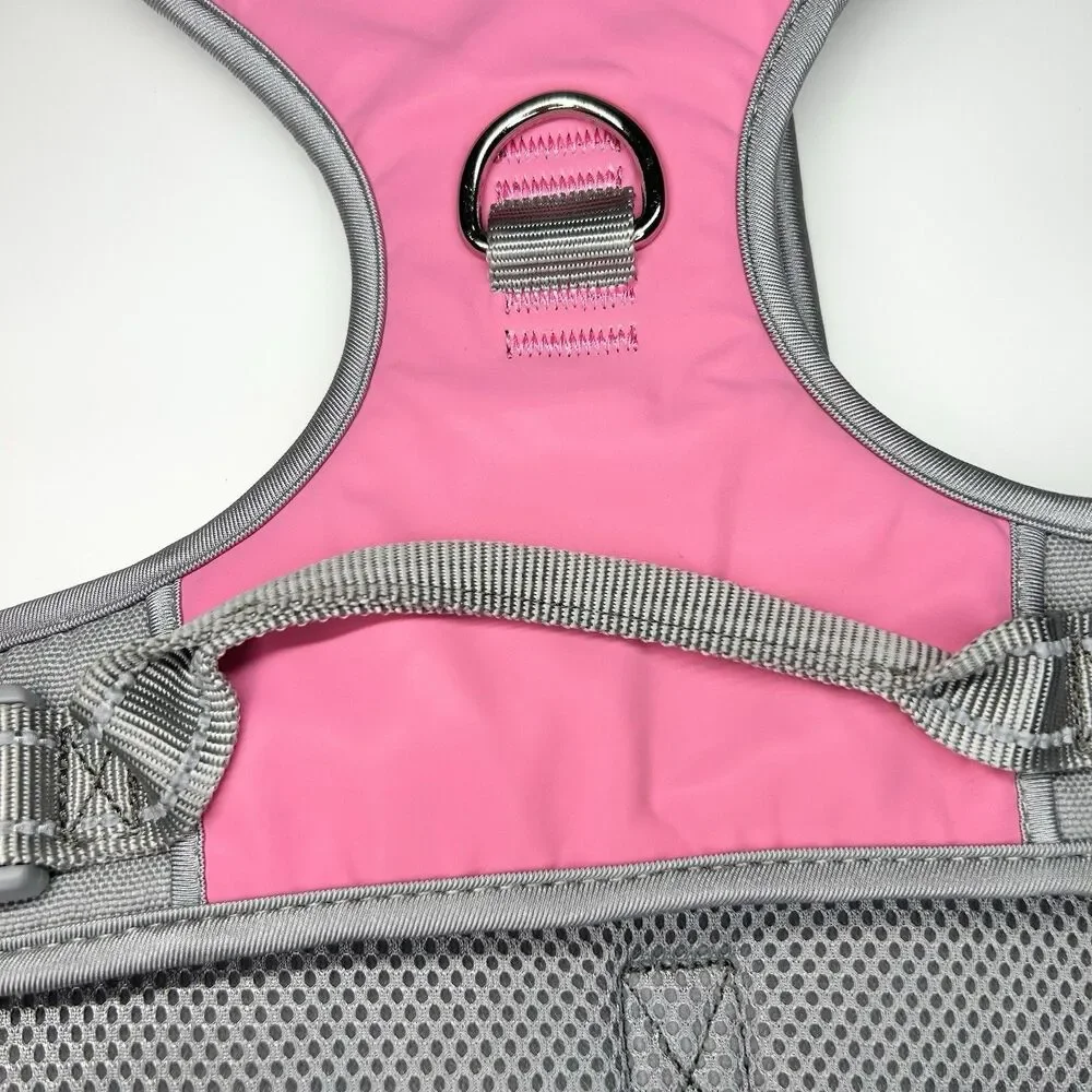 EveryYay Embrace the Pace Pink Front Walking Reflective Dog Harness, XXL / XXXL